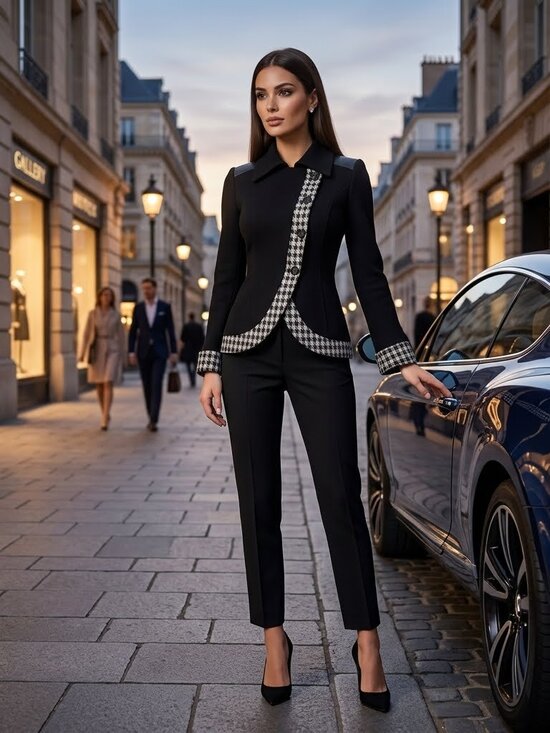 Twenty Jackets & Blazers - Nwt $255 TWENTY Black Curved Hem Blazer Jacket  PS